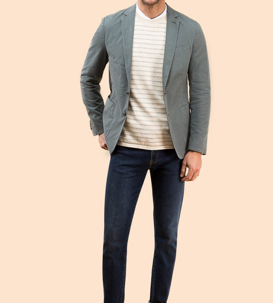 Blazer sarga gris oscuro | SCOTTA